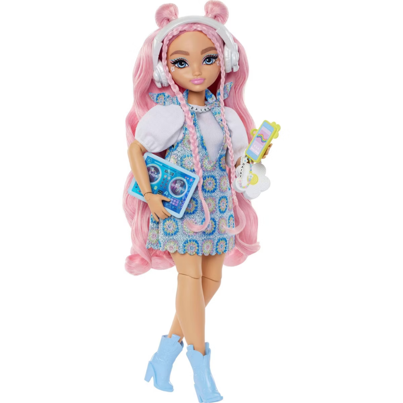 Muñeca Barbie Dream Besties Daisy Jean Con Accesorios De Dj