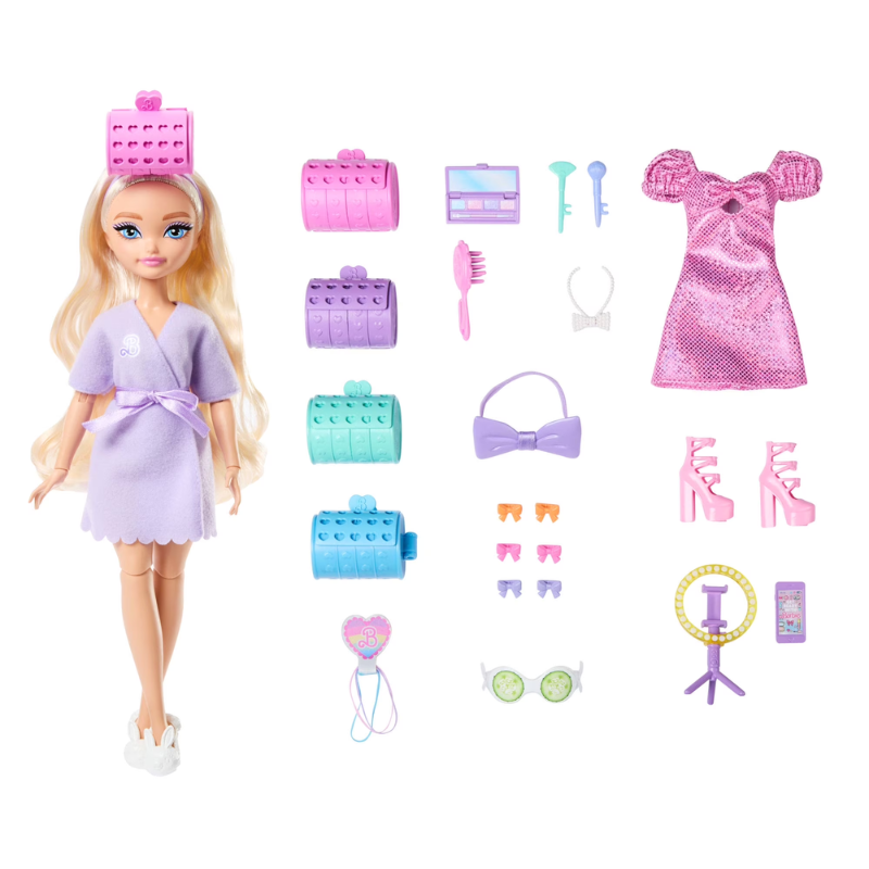 Muñeca Barbie Dream Besties Malibu Con 15 Sorpresas