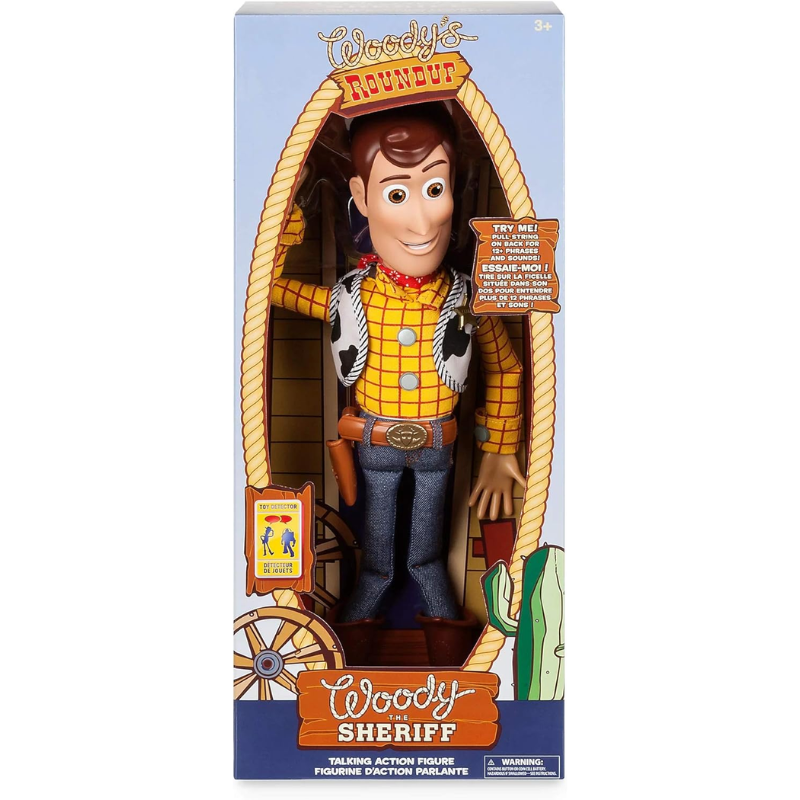 Muñeco Woody Sheriff Con Sonidos Toy Story Disney Pixar