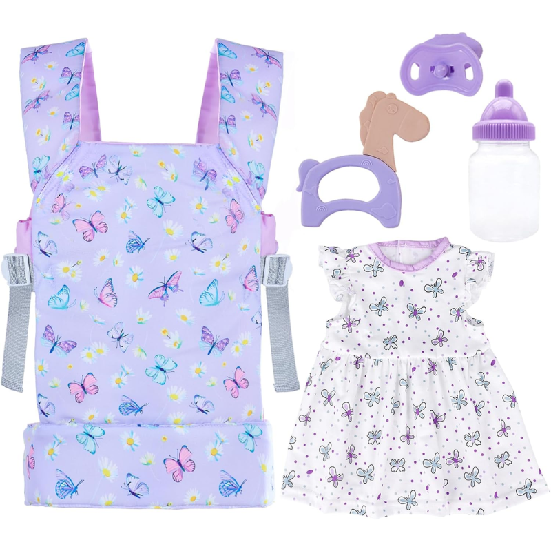 Cargador Muñecas Reborn Bebe Real Con Ropa Accesorios