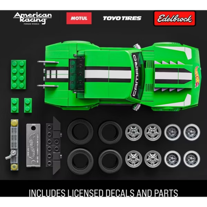 Carro De Juguete Armable Hot Wheels Custom 68 Camaro - Imagen 3