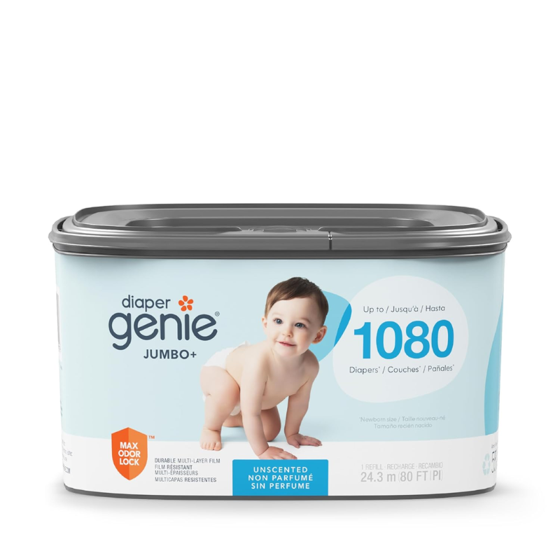 Diaper Genie Jumbo Bolsas De Repuesto 1080