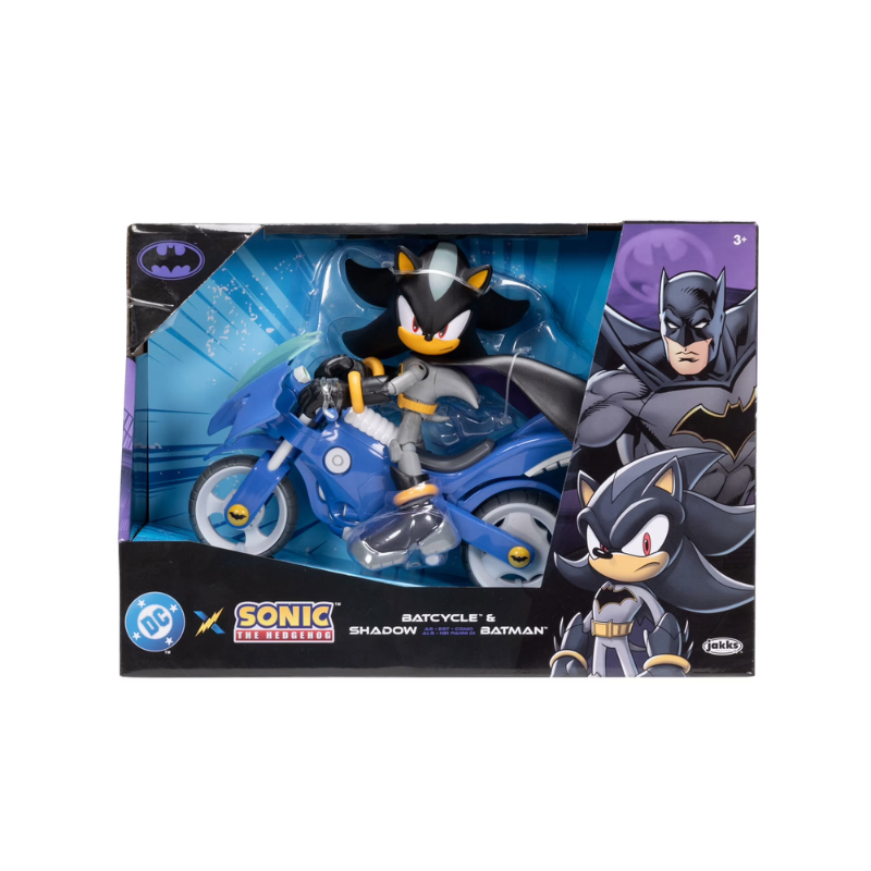 Figura Articulada Sonic 3 Shadow Batman Con Moto