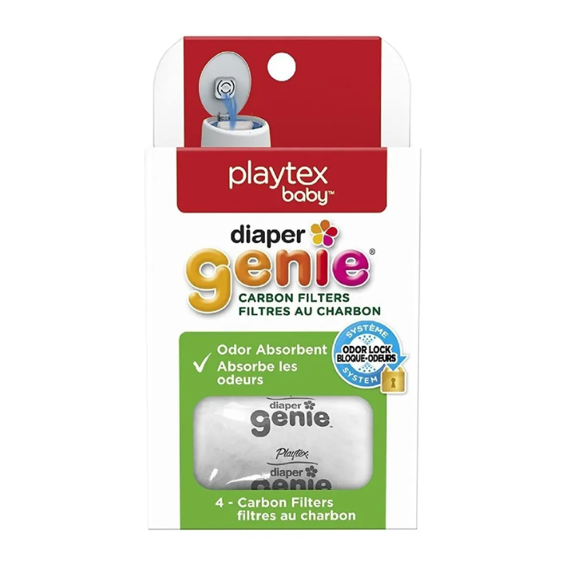 Filtros De Carbono Diaper Genie Para Caneca De Pañales X 4