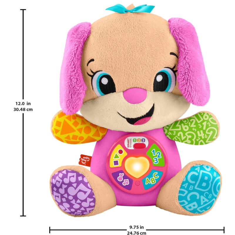 Fisher Price Perrito Aprende Peluche Ingles - Imagen 3