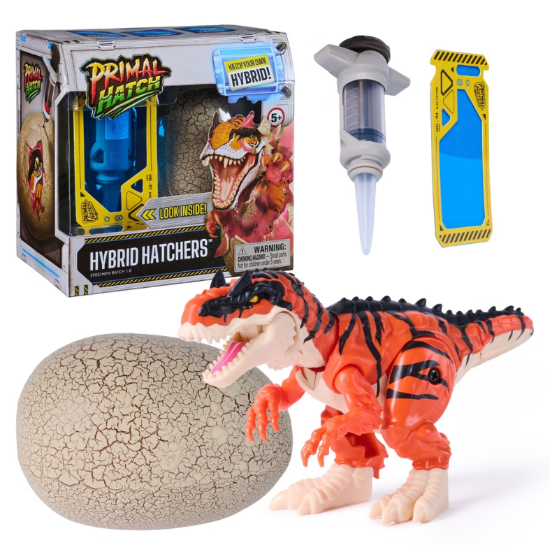 Juguete De Dinosaurio Huevo Primal Match Híbrido