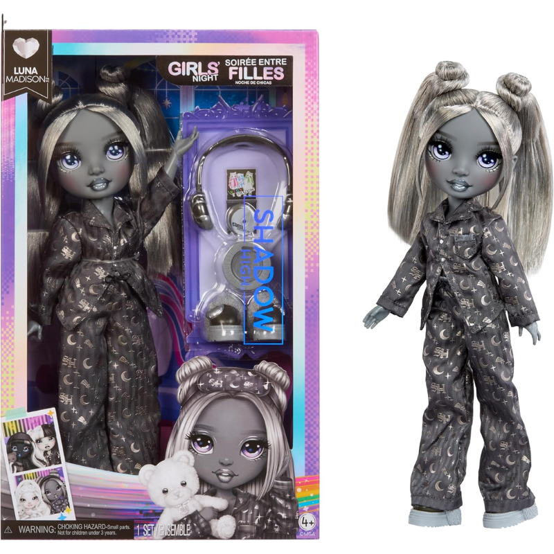 Muñeca De Moda Shadow High Sleepover Luna Madison