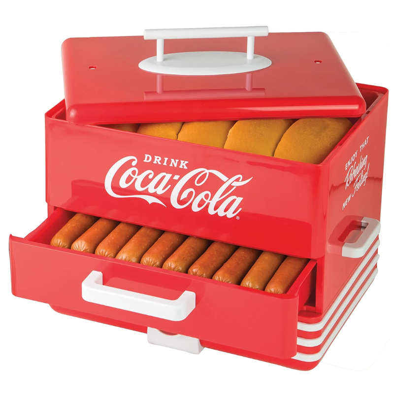 Nostalgia Hds248coke Maquina Para Perros Caliente Coca-Cola