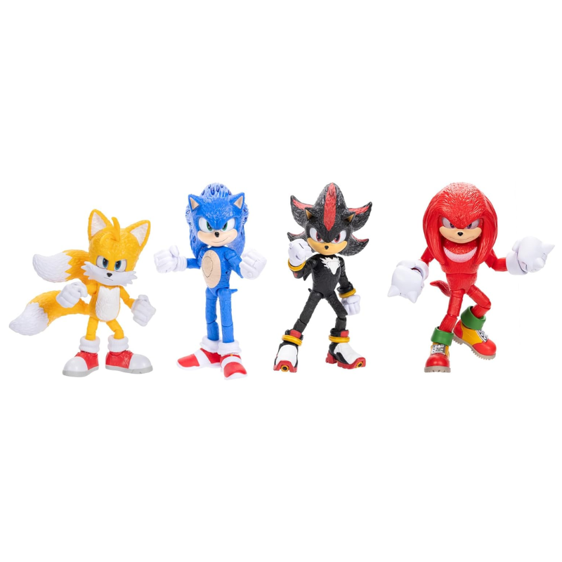 Set Figuras Sonic X4