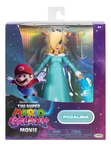 Figura De Accion Rosalina Y Varita Super Mario Galaxy Movie