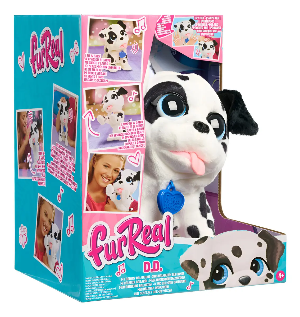 Furreal Dálmata Bailarín Perrito Interactivo Con Sonidos