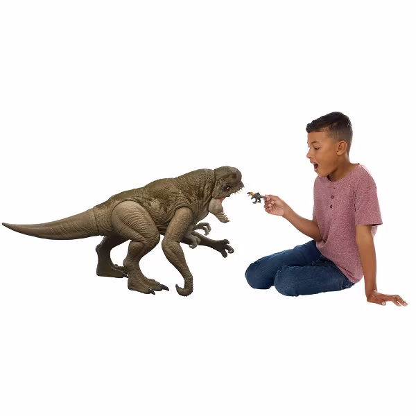 Dinosaurio Distortus Rex Super Colosal Jurassic World Rebirth - Imagen 2
