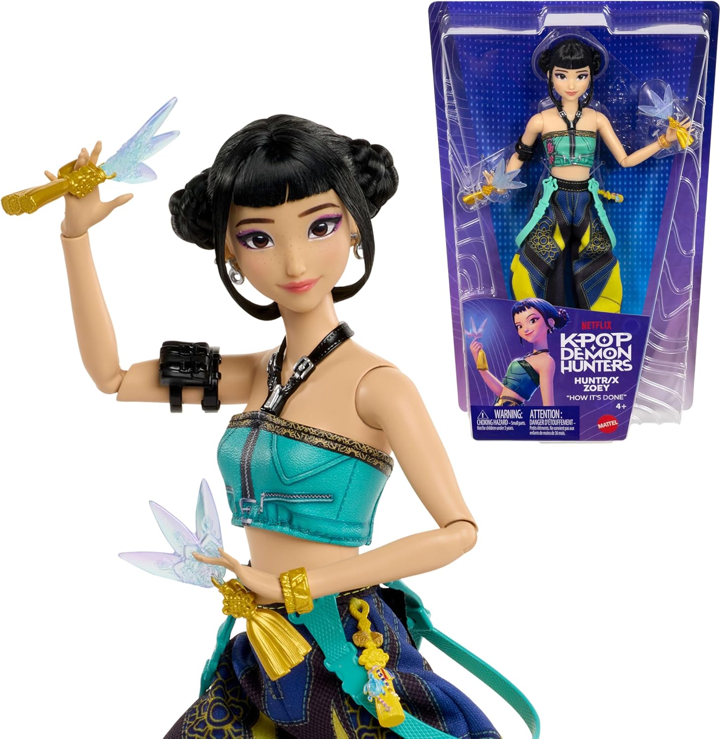 Muñeca De Moda K-pop Demon Hunters Zoey