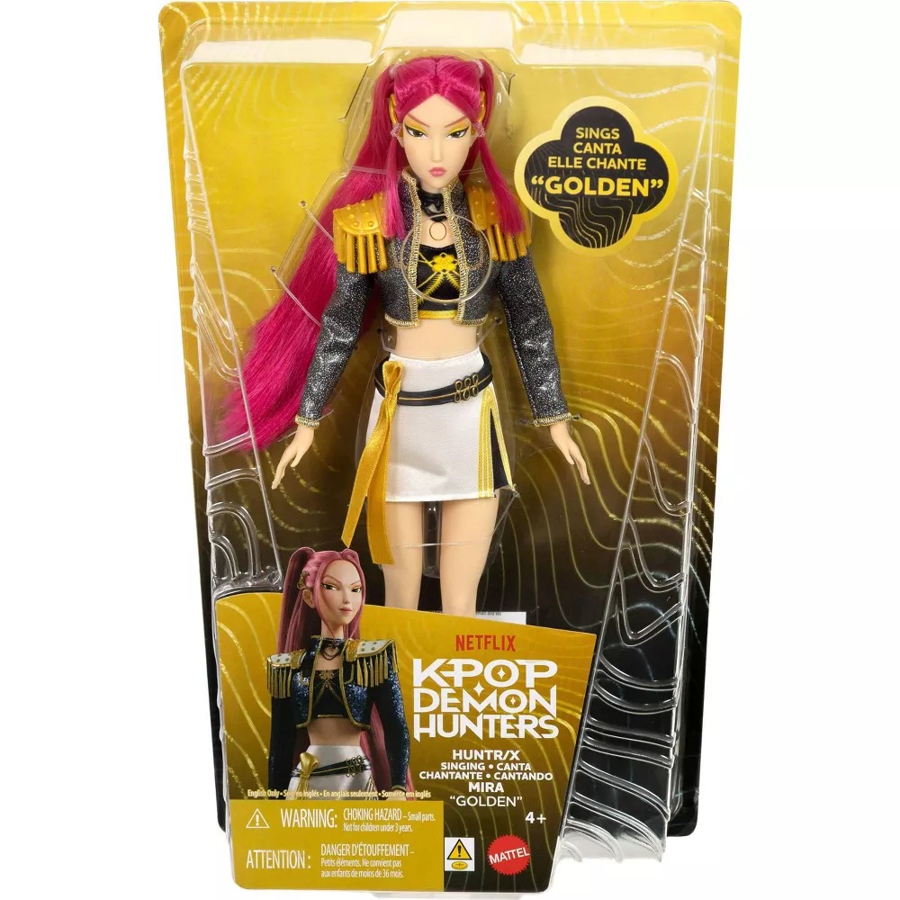 Muñeca K-pop Demon Hunters Mira Golden Con Sonidos
