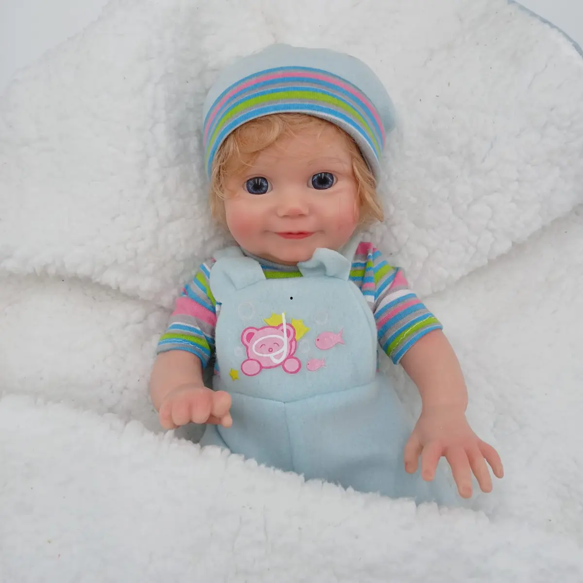 Muñeca Reborn Bebé Realista Silicona Blanda Flexible Premium Rita - Imagen 2