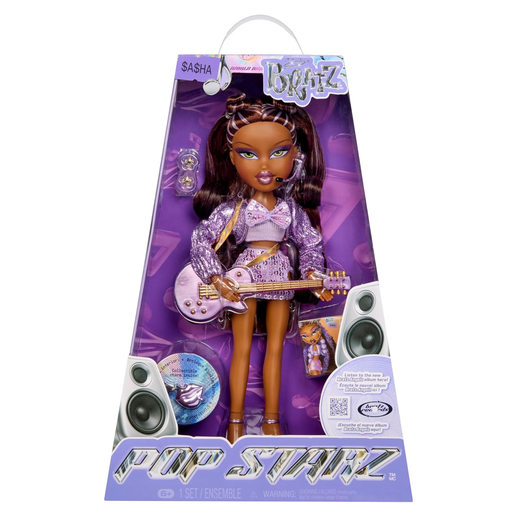 Muñeca Bratz Pop Starz Sasha Con Guitarra