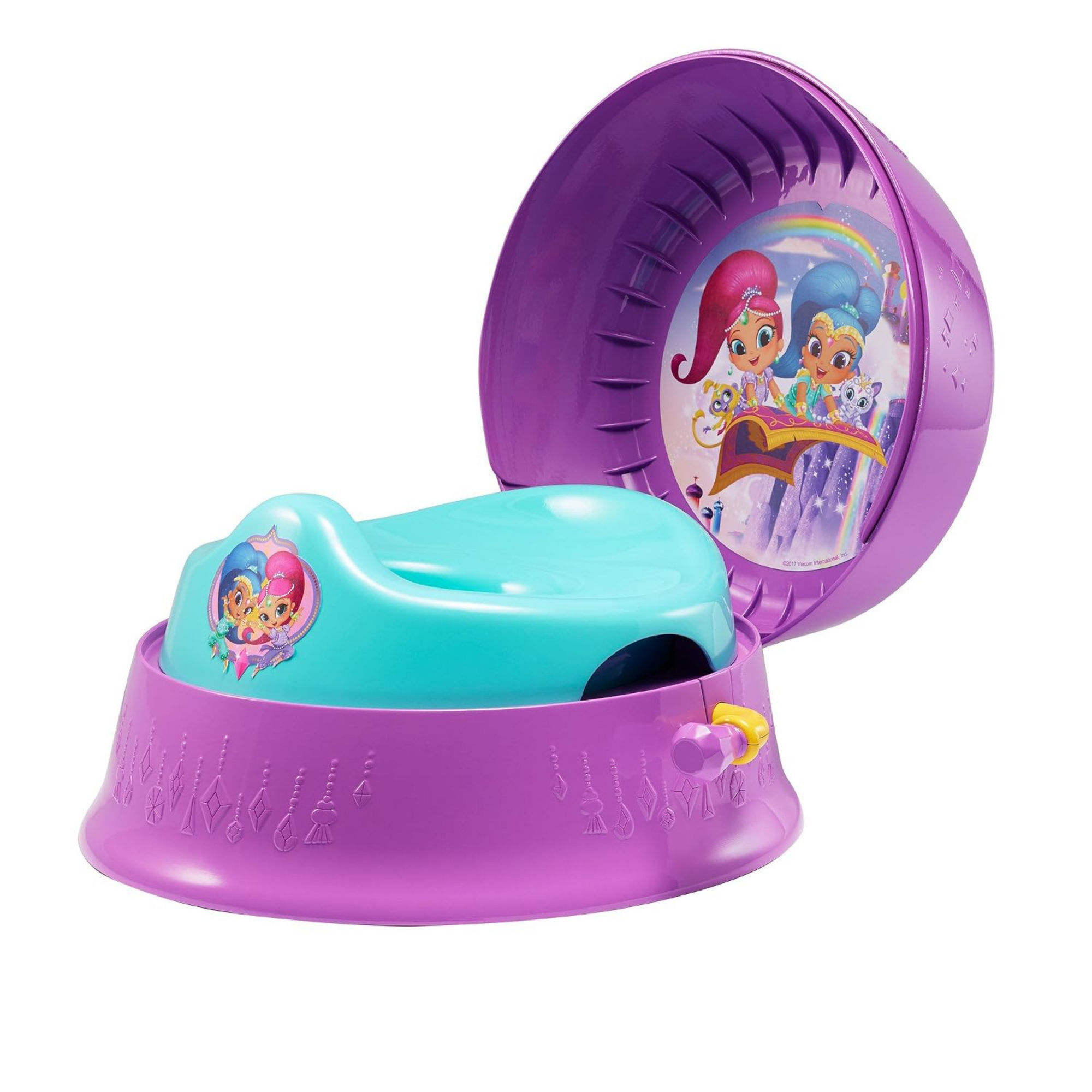 Inodoro Bacinilla Banquito Musical Bebe Shimmer And Shine