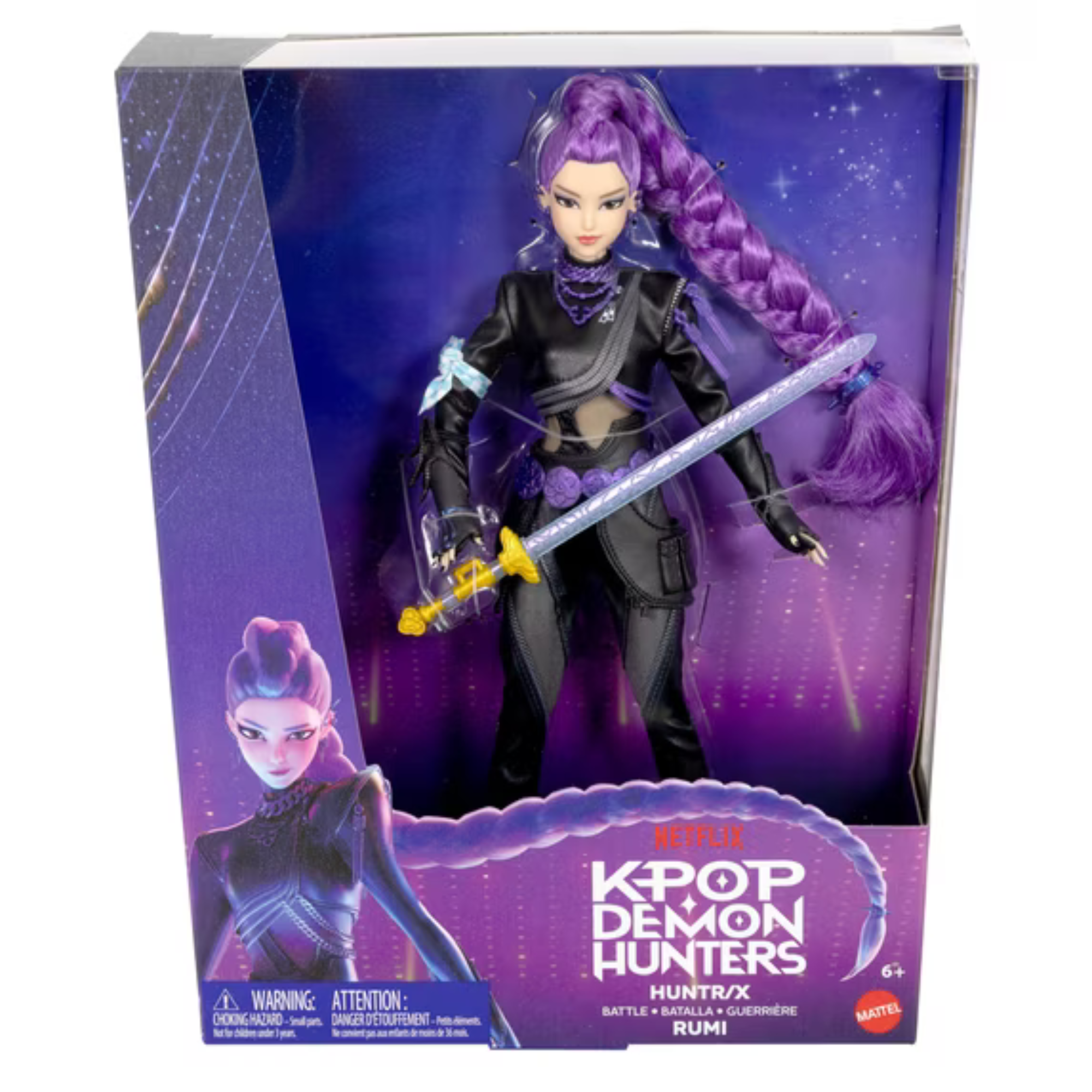 Muñeca De Moda K-pop Demon Hunters Rumi Traje Negro