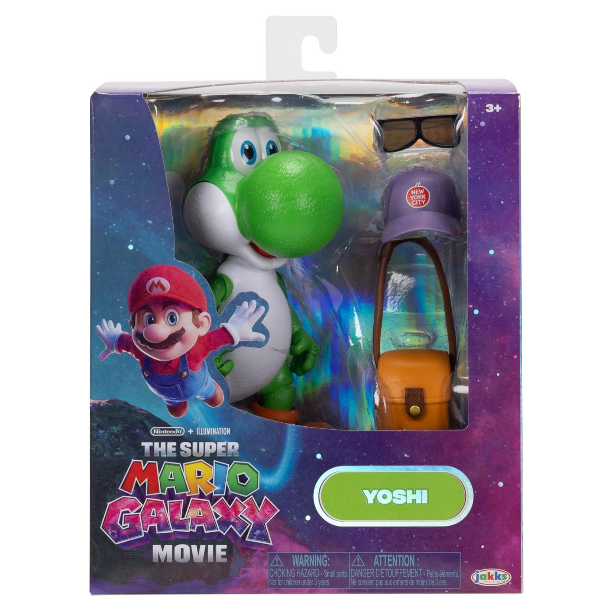Super Mario Galaxy La Pelicula Figura De Accion Yoshi - Imagen 4