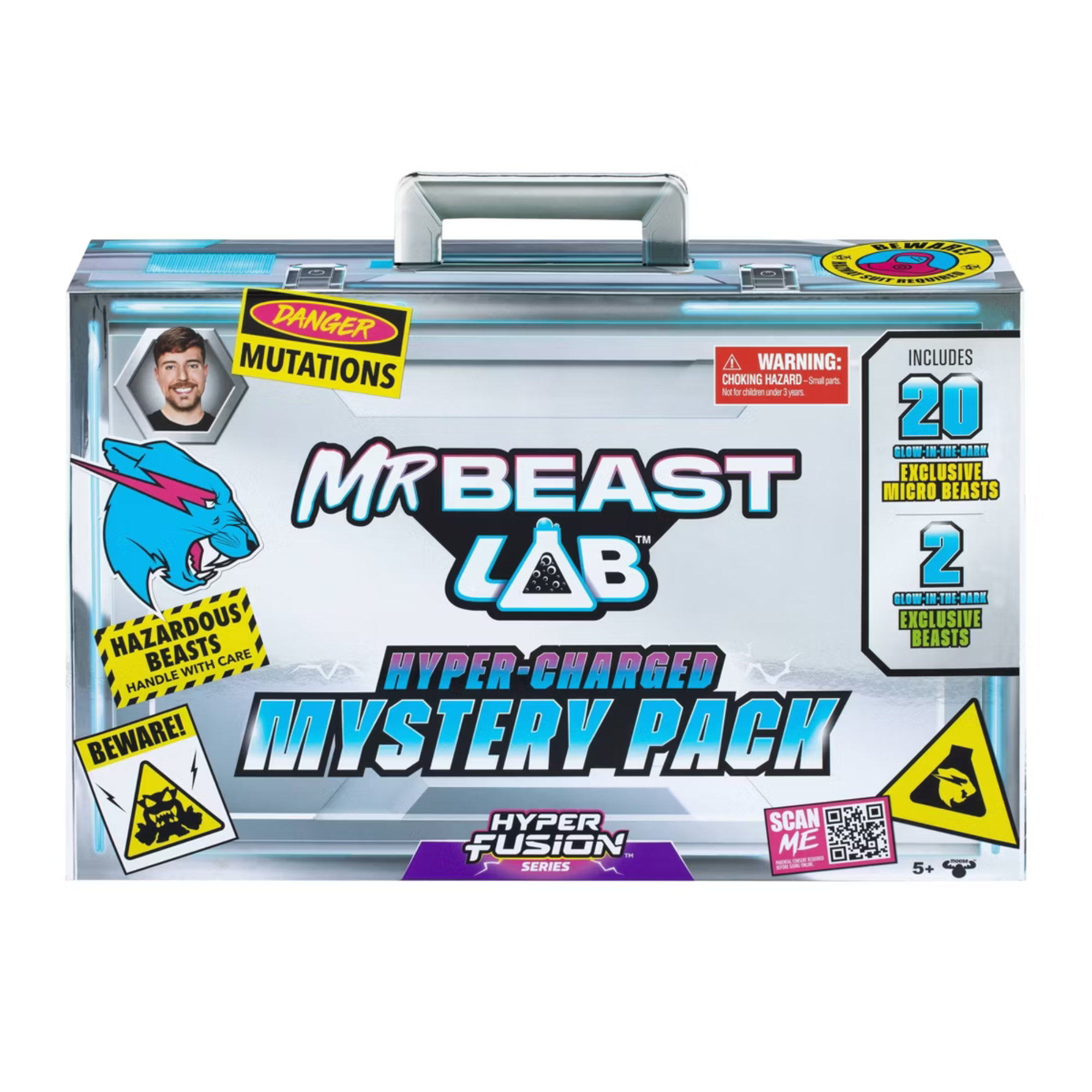 Mr Beast Lab Swarms Con Figuras Miniaturas Exclusivas