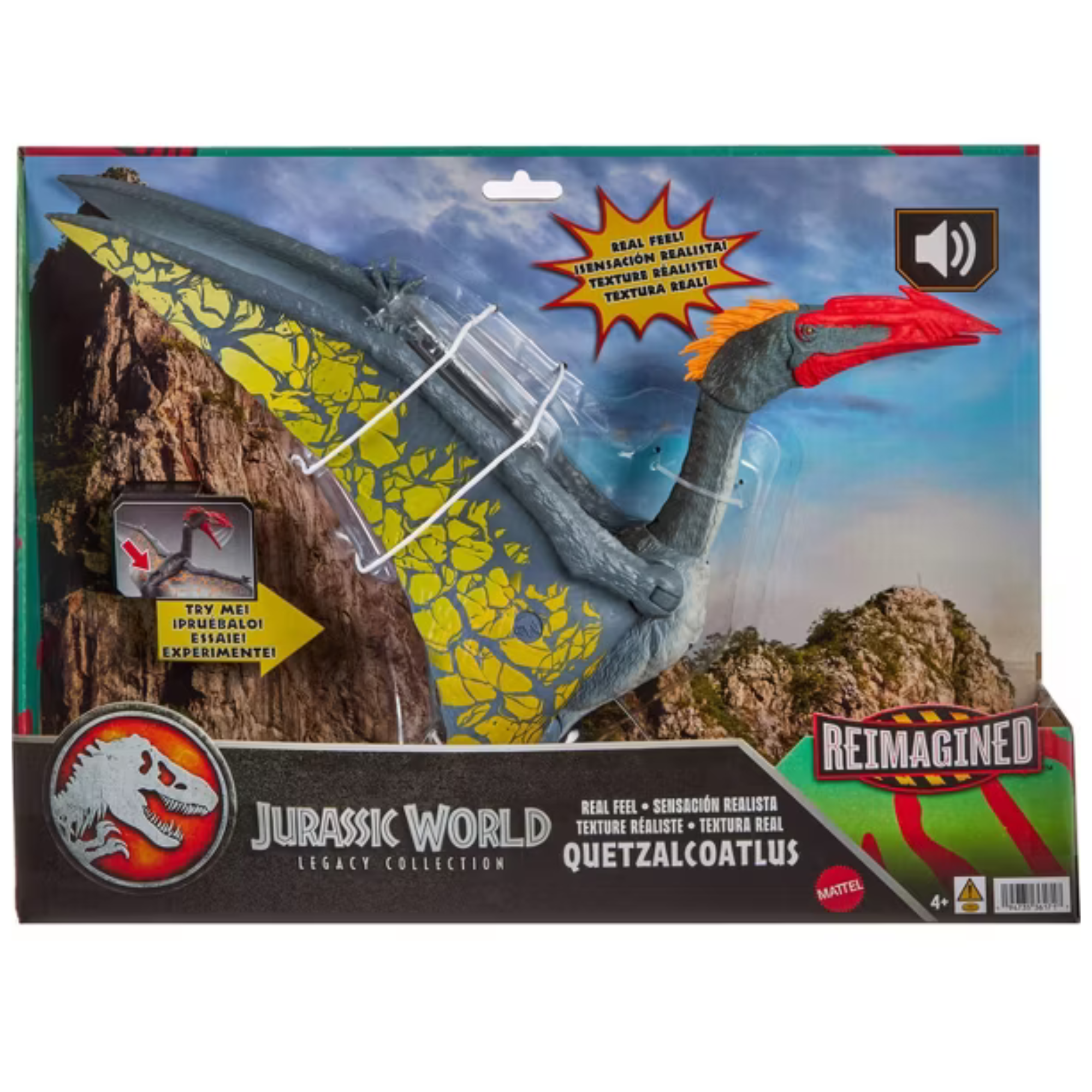 Dinosaurio Quetzalcoatlus Con Sonidos Legacy Collection Jurassic World