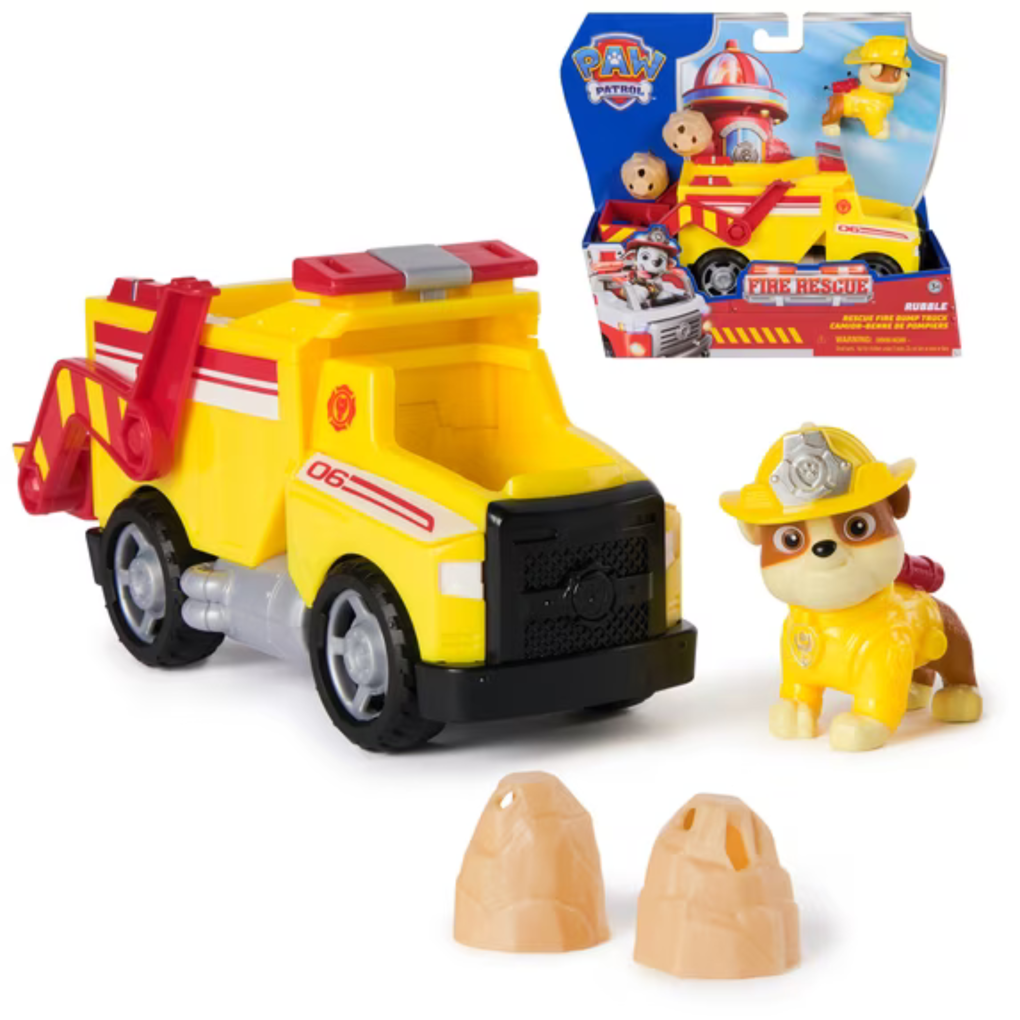 Paw Patrol Carro de Bomberos de Rubble