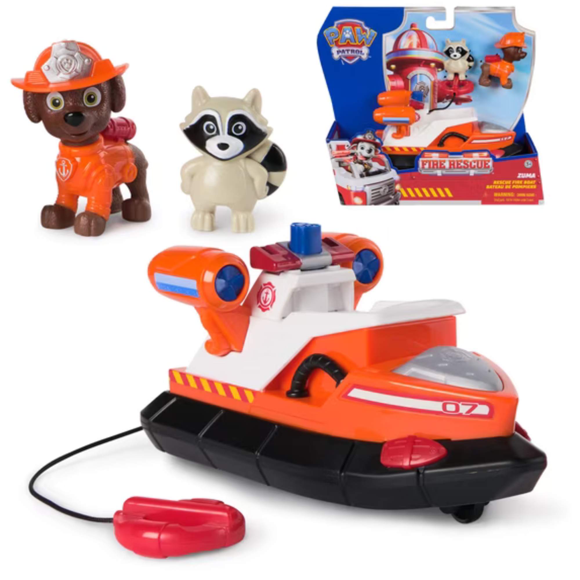 Paw Patrol Barco de Bomberos de Zuma